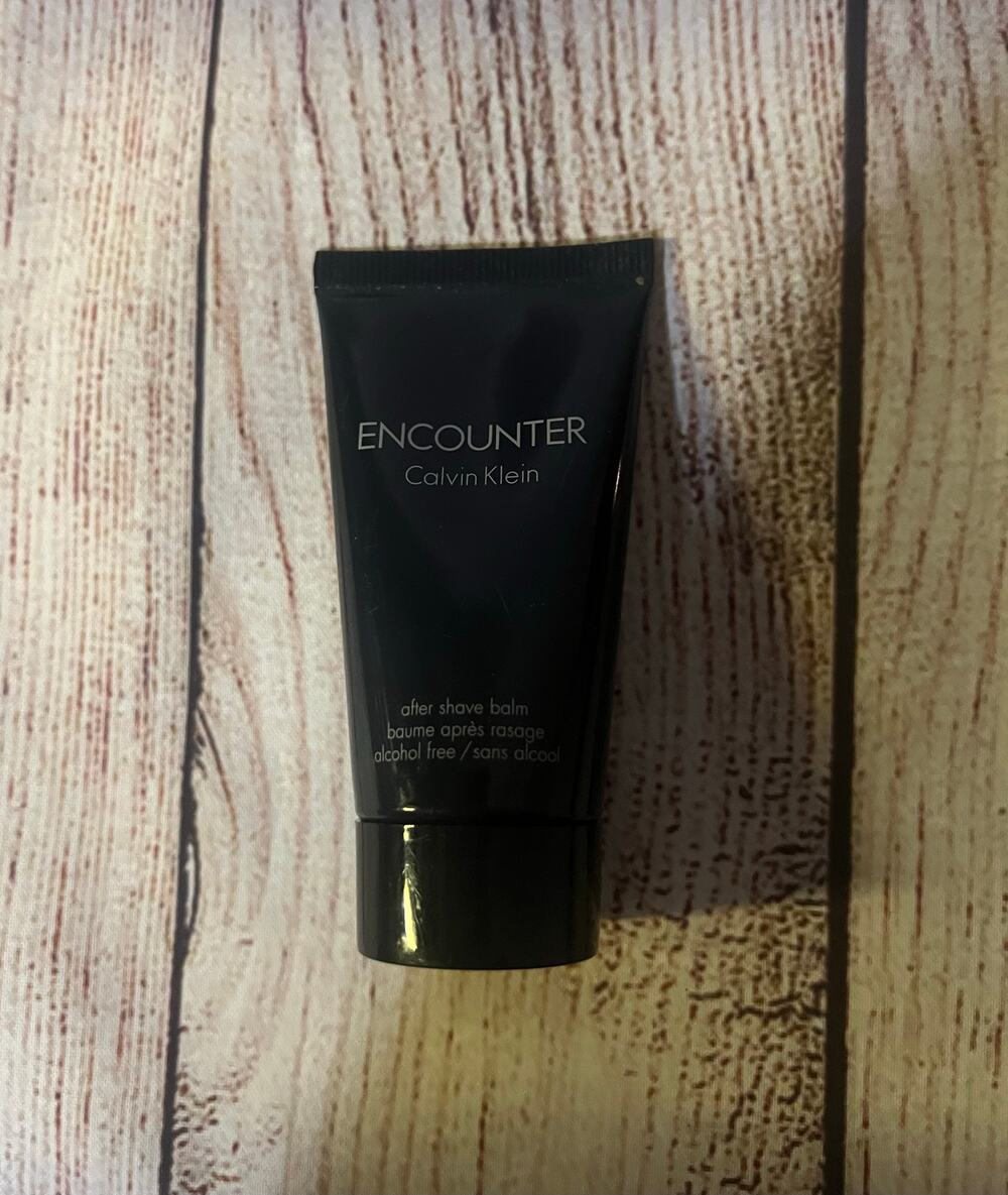 Encounter by Calvin Klein After Shave Balm Travel Size 1 fl oz - 30 ml NEW